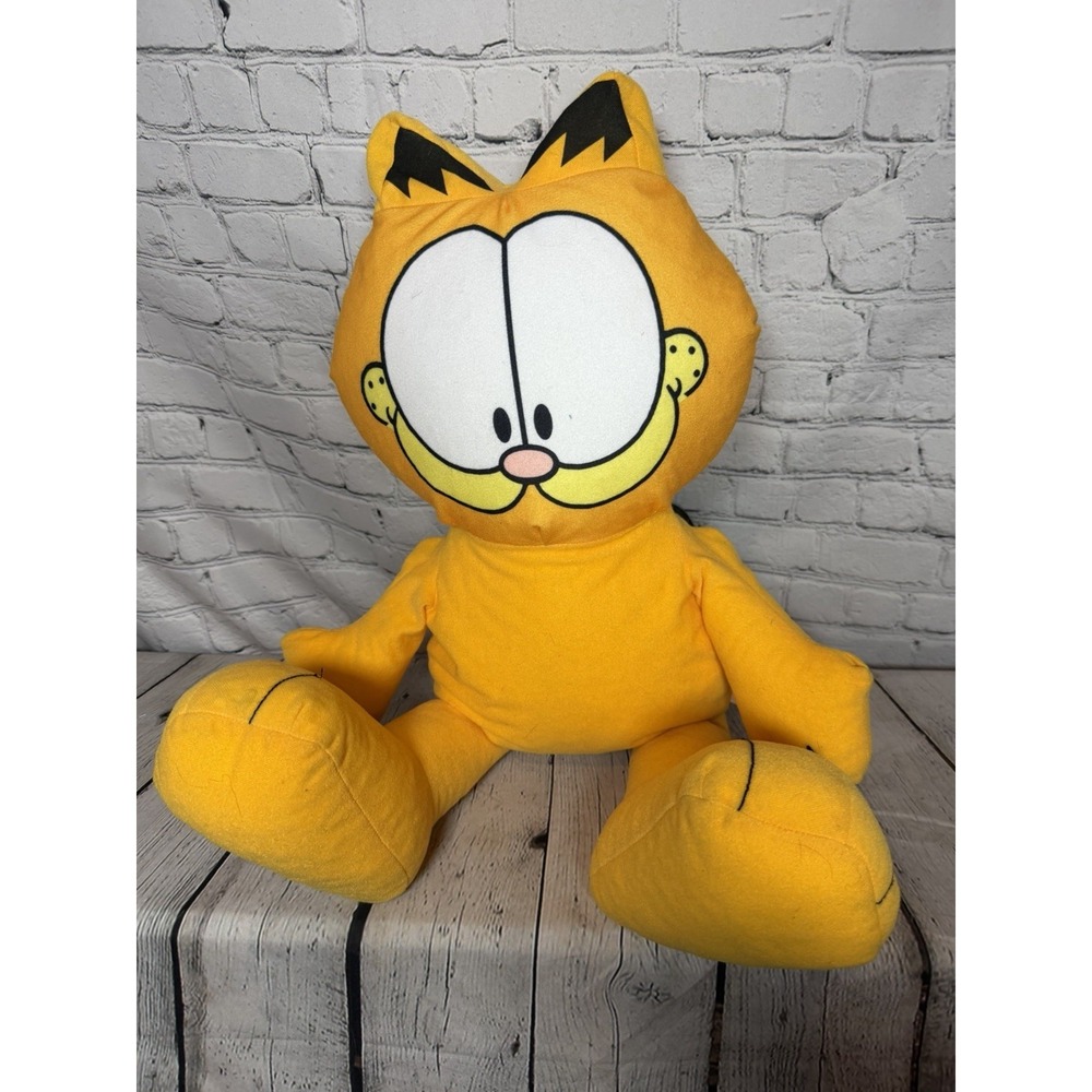 Garfield Jumbo Plush 23" Carnival Prize Vintage Bean Stuff